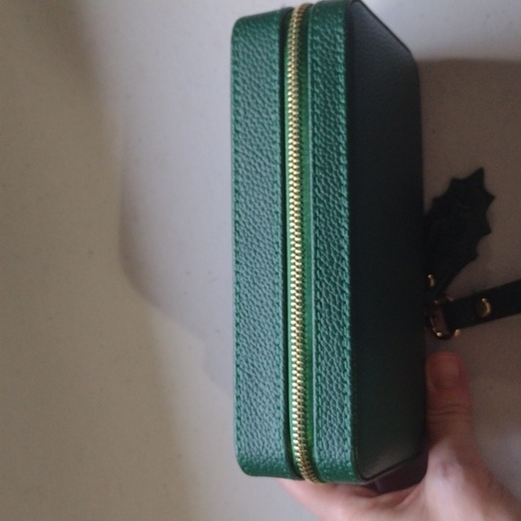 PANDORA Limited Edition Jewelry box green with Holly leaves Christmas - Picture 14 of 16